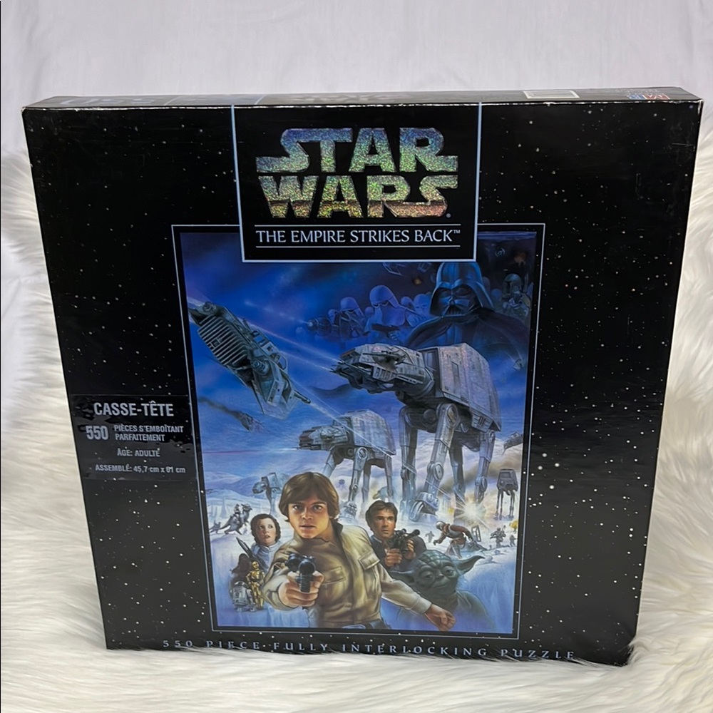 Retro, Vintage, Star Wars The Empire Strikes Back Puzzle, 550 pieces. Sealed